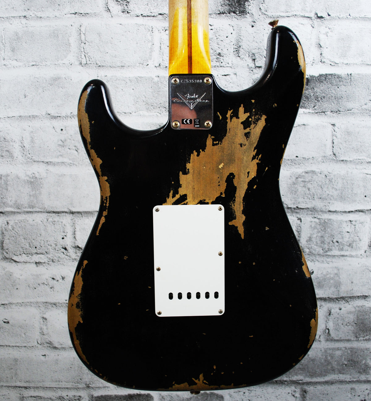 Fender 1958 Stratocaster Heavy Relic - Aged Black