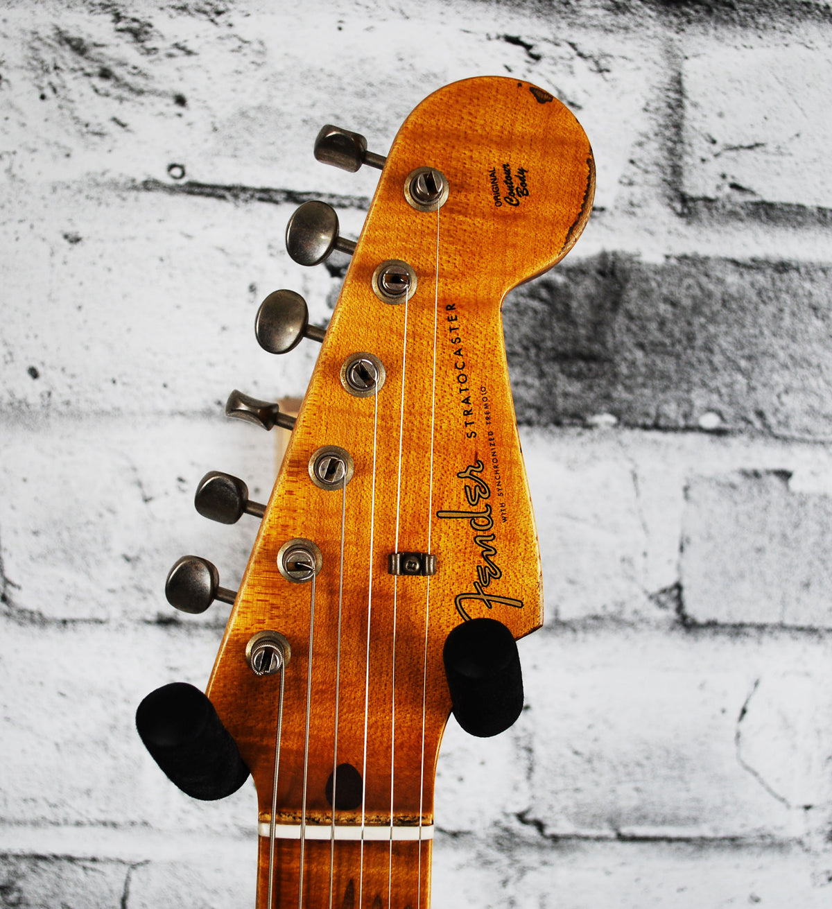 Fender 1958 Stratocaster Heavy Relic - Aged Black