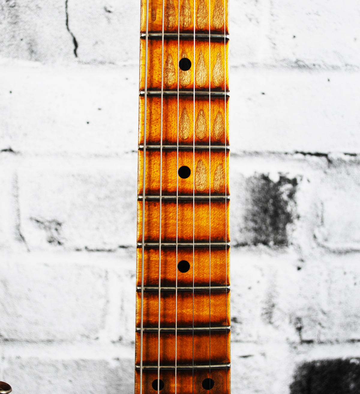 Fender 1958 Stratocaster Heavy Relic - Aged Black