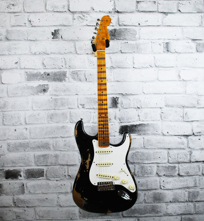 Fender 1958 Stratocaster Heavy Relic - Aged Black
