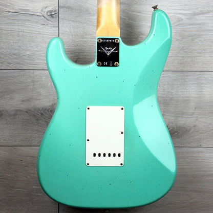 FENDER Custom Shop 1959 Stratocaster Journeyman Relic, 3A Rosewood Fingerboard, Faded Aged Sea Foam Green