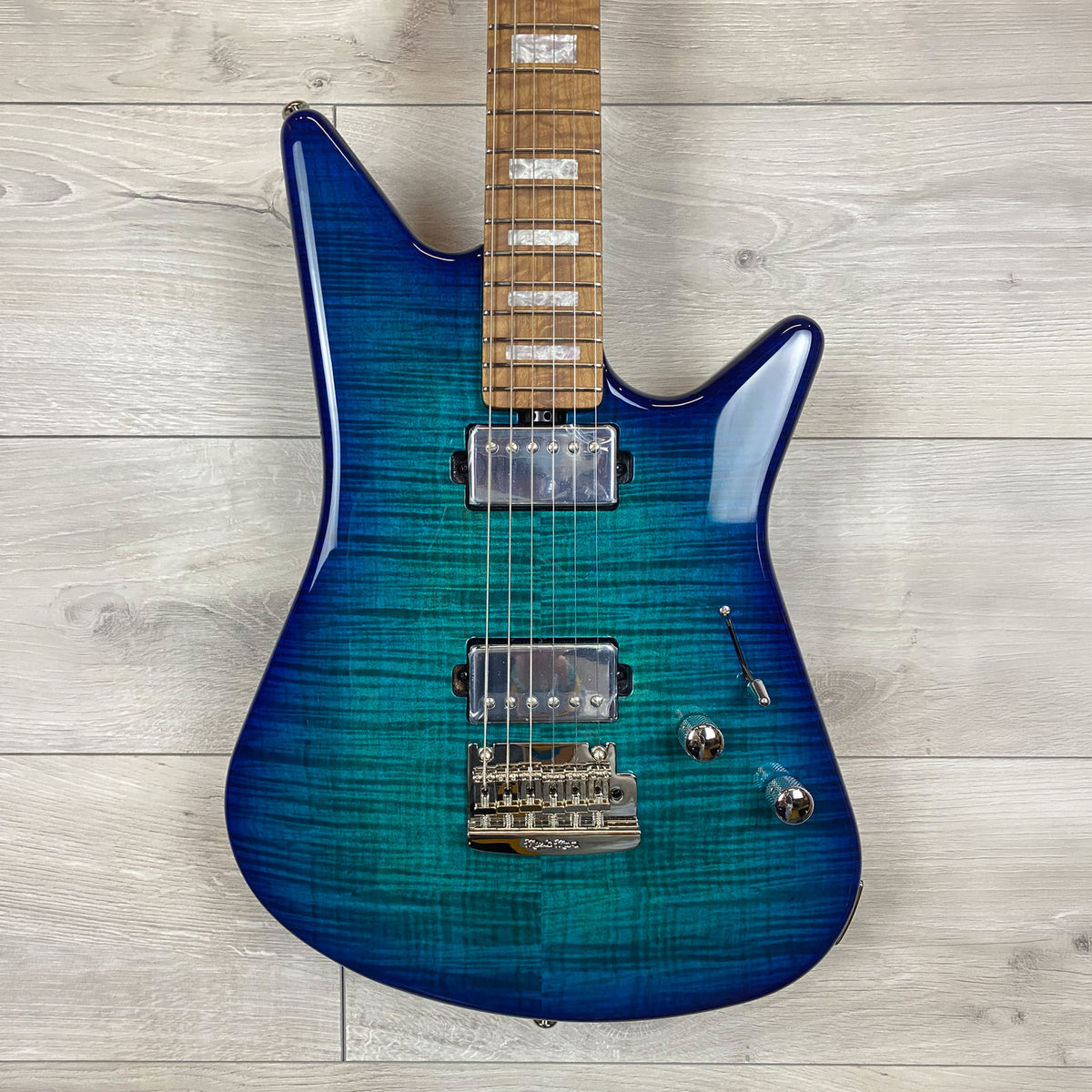 ERNIE BALL MUSIC MAN BFR Albert Lee HH Electric Guitar - Malibu Burst