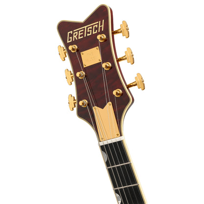 GRETSCH G6136TGQM-59 Limited Edition Quilt Classic Falcon™ with Bigsby® - Ebony Fingerboard - Forge Glow
