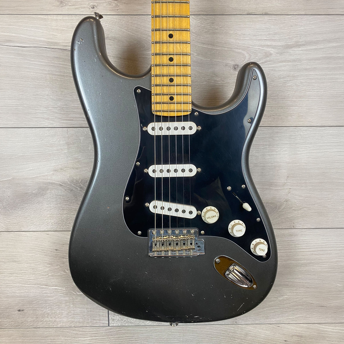 FENDER Custom Shop Masterbuilt '60s Stratocaster Journeyman Maple Neck - Pewter