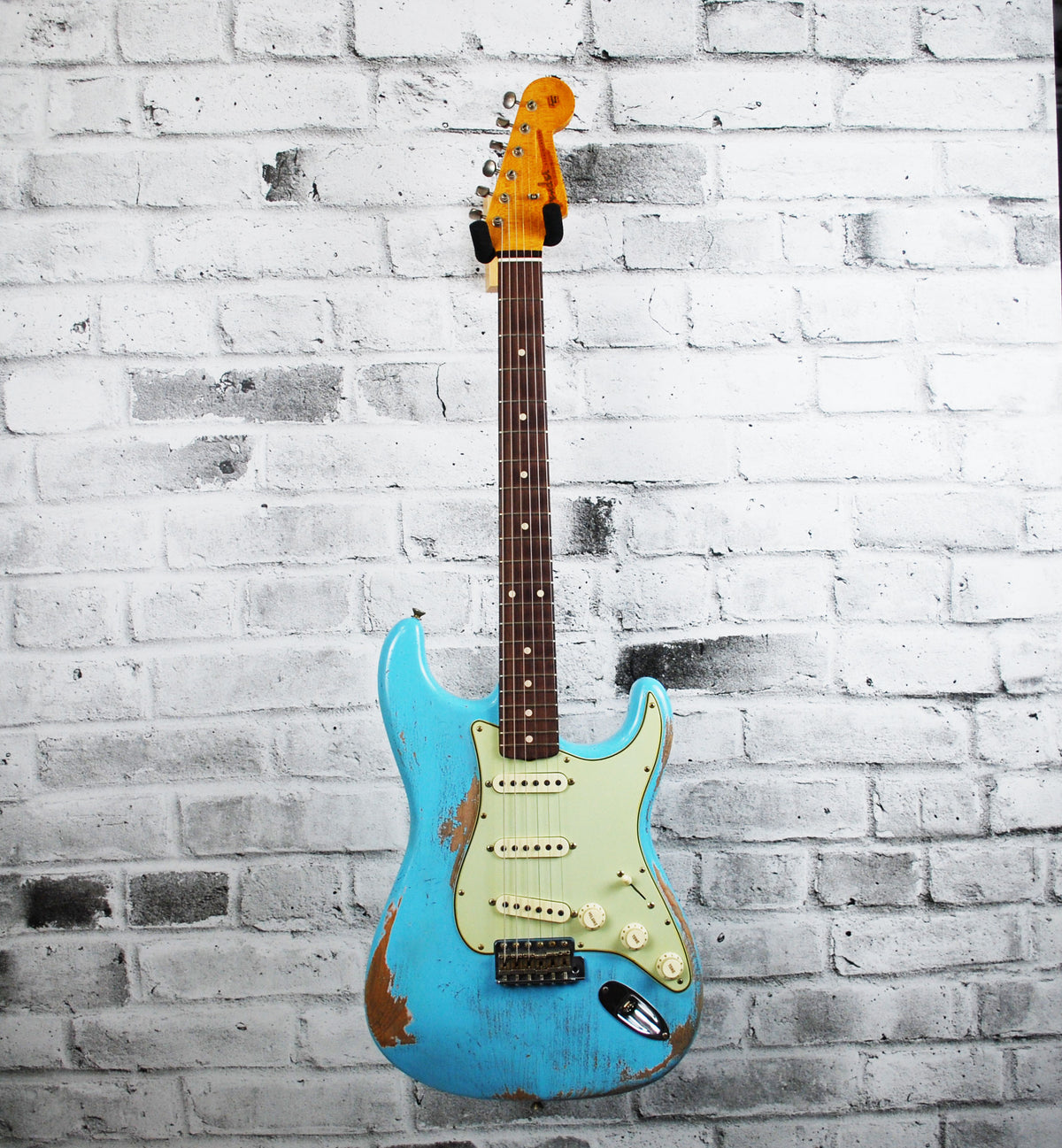 Fender Custom Shop Master Built 61 Stratocaster Relic - Daphne Blue