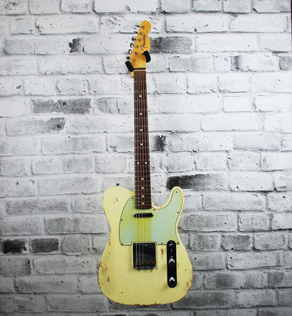 Fender Custom Shop Master Built  - Dennis Galuszka - 62 Telecaster Relic - Vintage White