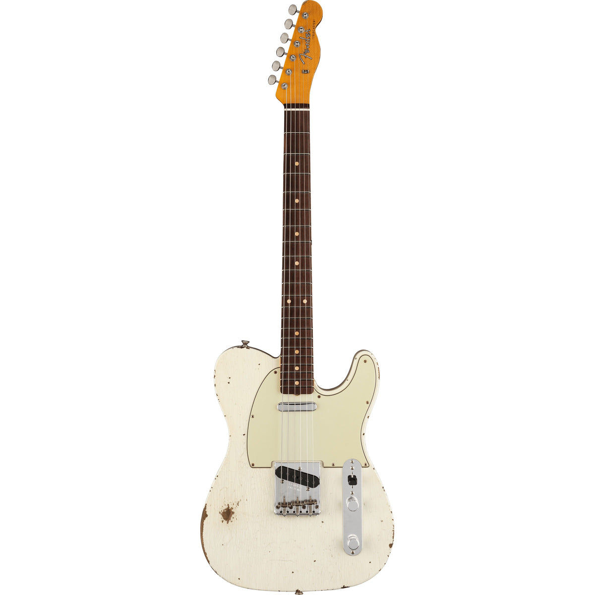 Fender 1961 Telecaster Relic, Rosewood Fingerboard - Aged Olympic White