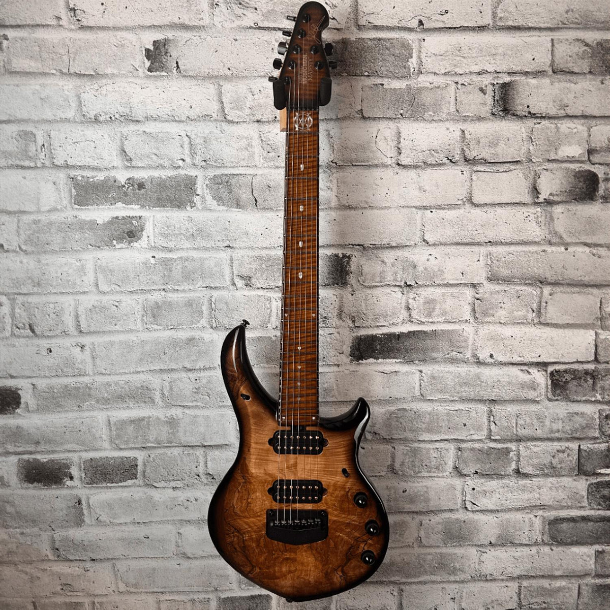 Ernie Ball Music Man Signed John Petrucci Limited-edition Maple Top Majesty 7-string Electric Guitar - Spice Melange