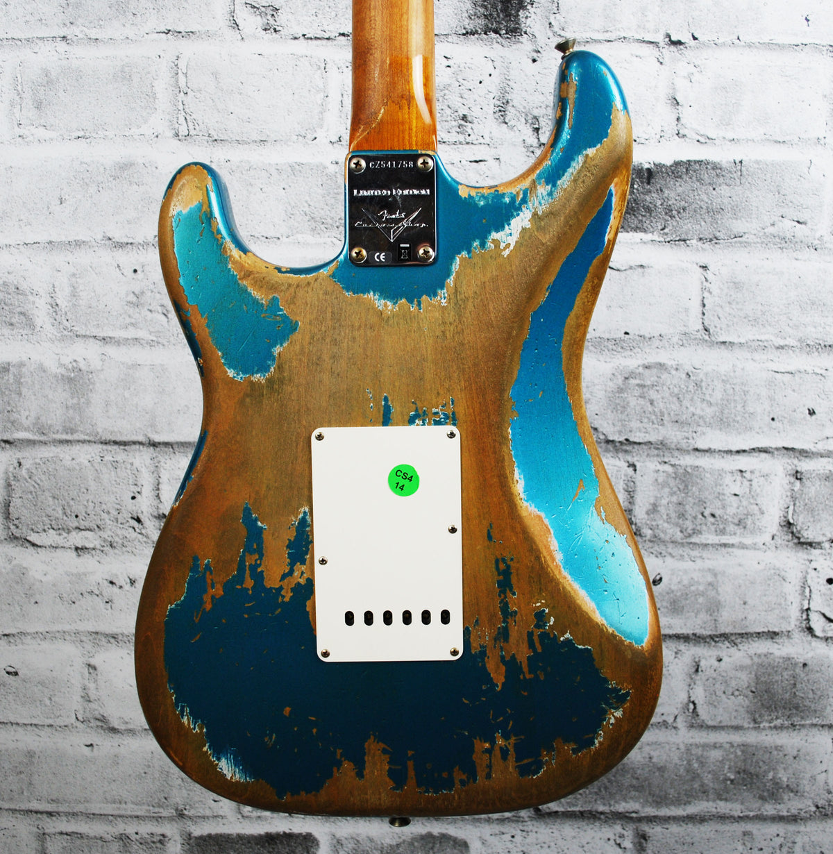Fender Custom Shop Limited Edition 1962 Stratocaster Super Heavy Relic Ocean Turquoise