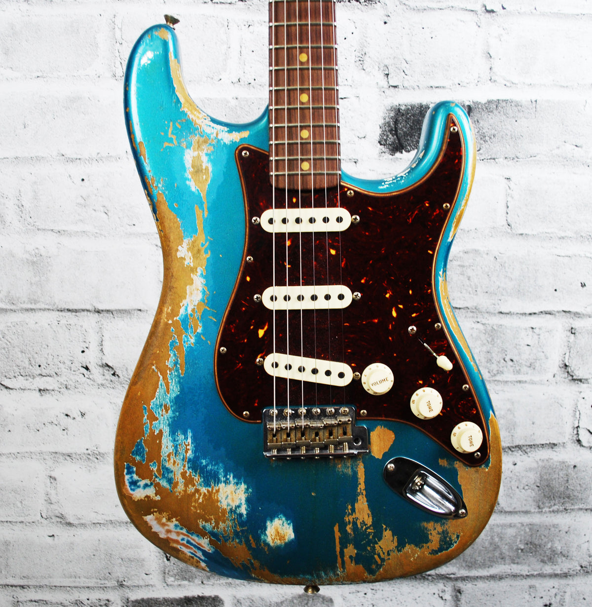 Fender Custom Shop Limited Edition 1962 Stratocaster Super Heavy Relic Ocean Turquoise
