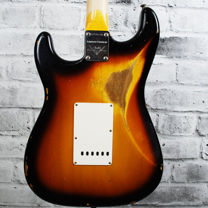 Fender Custom Shop Limited Edition 63 Strat Heavy Relic 3-Tone Sunburst