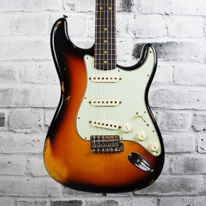 Fender Custom Shop Limited Edition 63 Strat Heavy Relic 3-Tone Sunburst