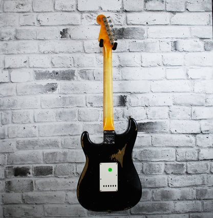 Fender Custom Shop Limited Edition 63 Strat Heavy Relic - Faded/Aged Black