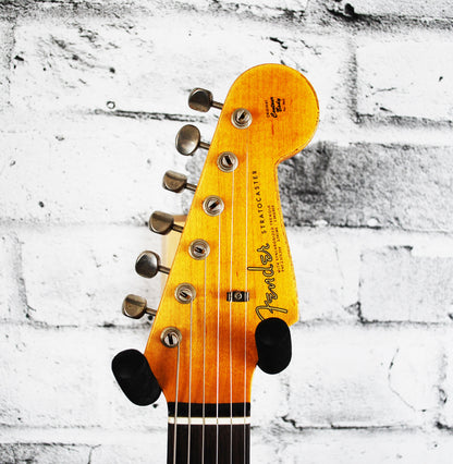 Fender Custom Shop Limited Edition 63 Strat Heavy Relic - Faded/Aged Black