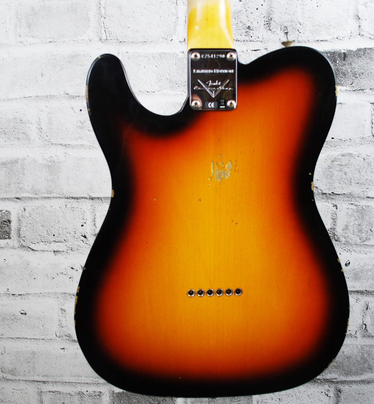 Fender Custom Shop Limited Edition 1963 Telecaster- Relic Aged 3 Colour Sunburst