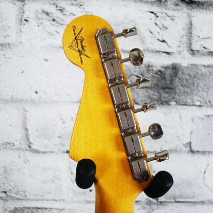 Fender Custom Shop 1965 Time Machine Journeyman Relic Stratocaster - Super Faded Fiesta Red with Maple Fingerboard