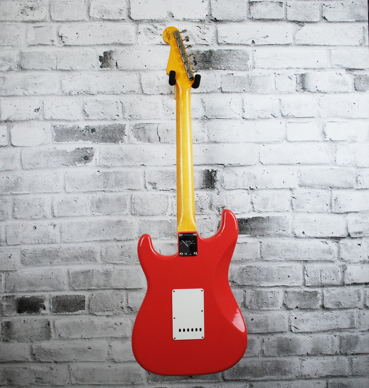 Fender Custom Shop 1965 Time Machine Journeyman Relic Stratocaster - Super Faded Fiesta Red with Maple Fingerboard