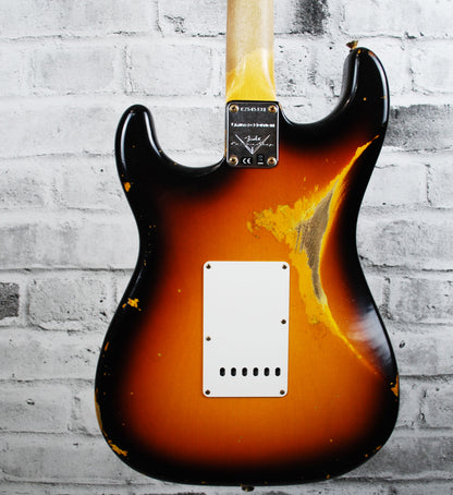 Fender Custom Shop LIMITED EDITION ’65  STRAT HEAVY RELIC FROM SUMMER 2019 EVENT - 3-Tone Sunburst