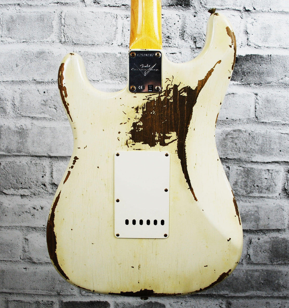 Fender 1967 HEAVY RELIC® STRATOCASTER - Aged Olympic White