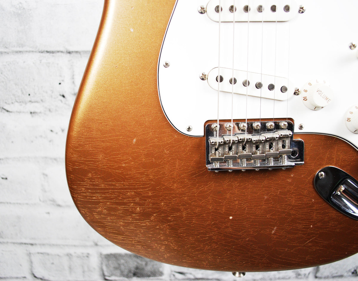 Fender GREG FESSLER BUILDER SELECT 1969 STRATOCASTER - Firemist Gold Metallic