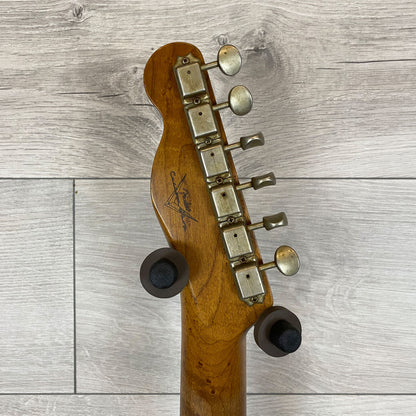 FENDER Custom Shop S6 American Custom Relic-Style Telecaster Maple Neck - Aged Daphne Blue