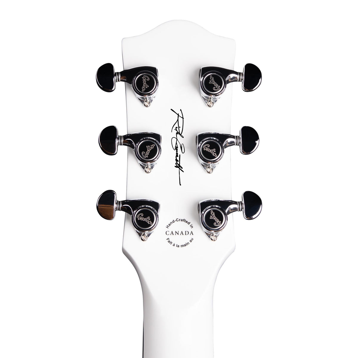 GODIN Rik Emmett Premiere - Stormy White haute brillance