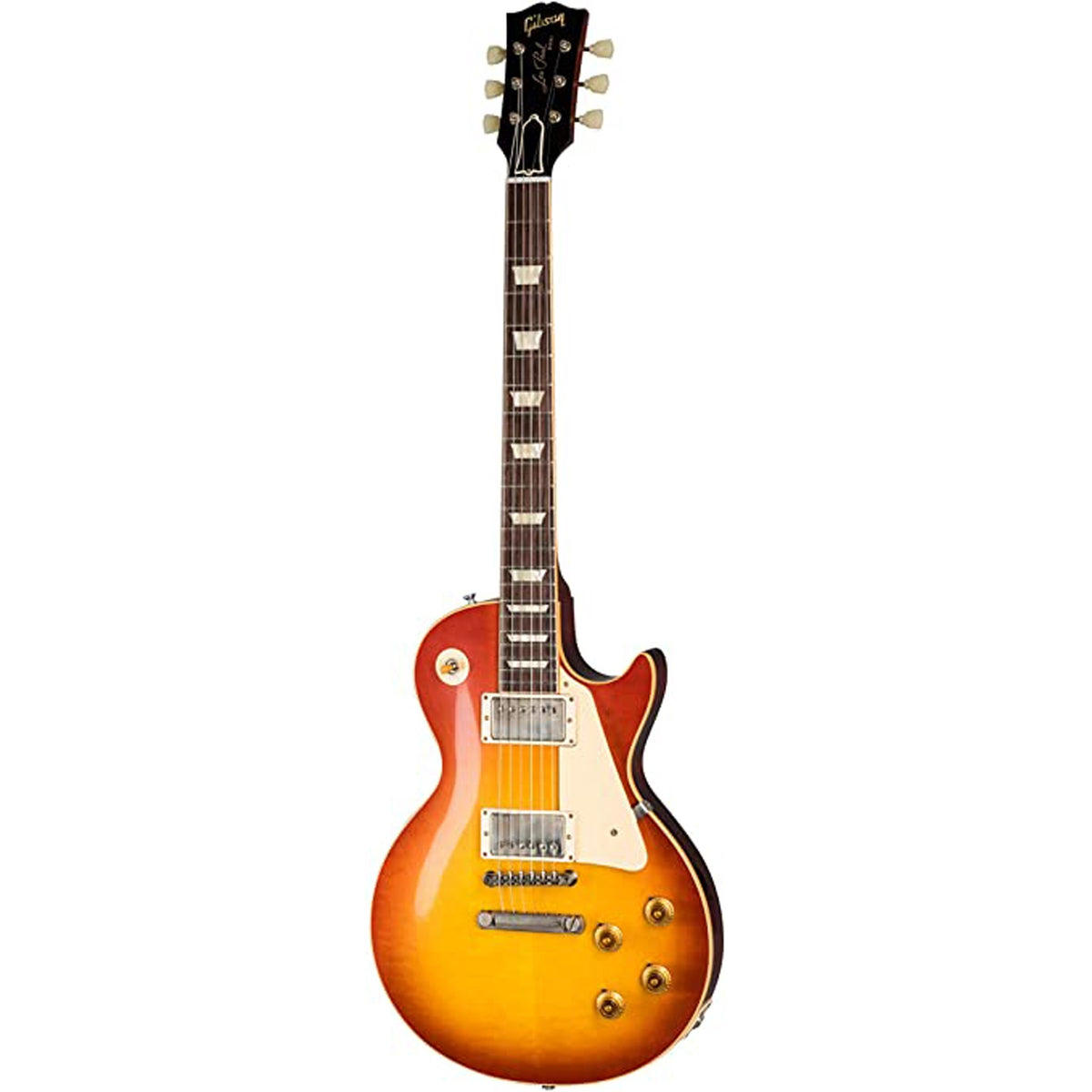 Gibson Custom 1958 Les Paul Standard Reissue VOS Electric Guitar - Washed Cherry Sunburst