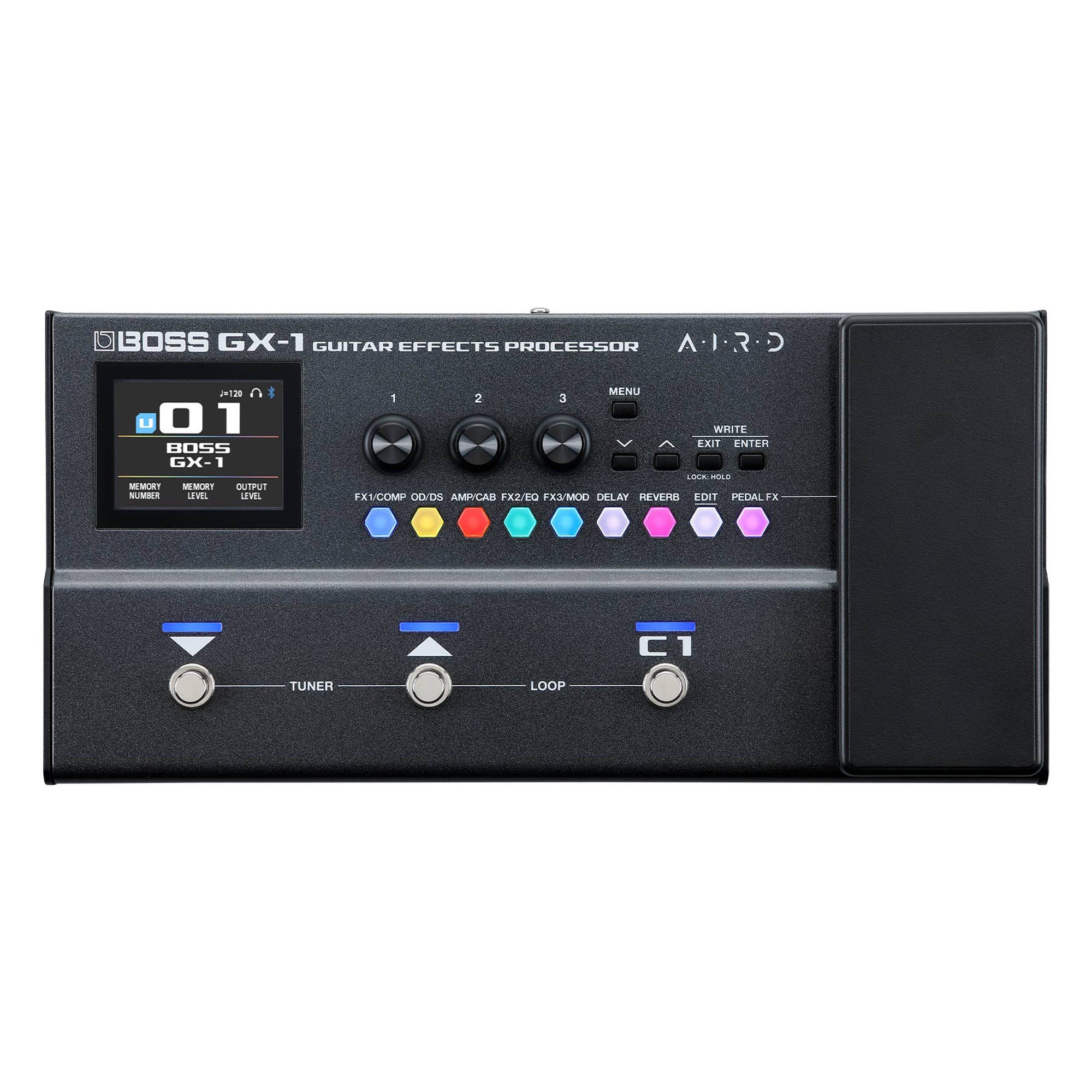 BOSS GX-1 Guitar Effects Processor - Pedal Board