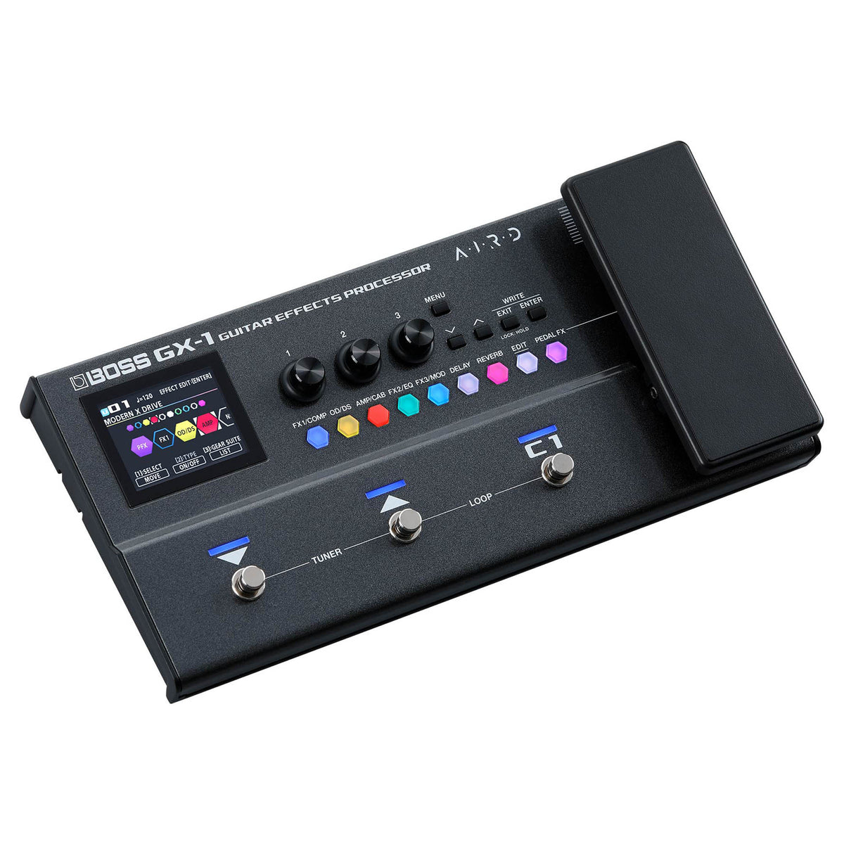 BOSS GX-1 Guitar Effects Processor - Pedal Board