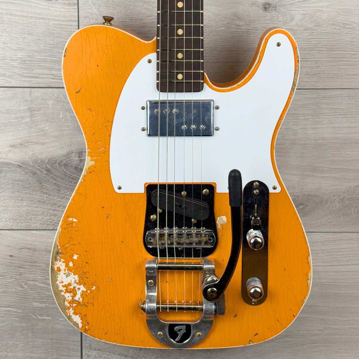 FENDER Custom Shop 52 Telecaster Heavy Relic RW HS, Orange