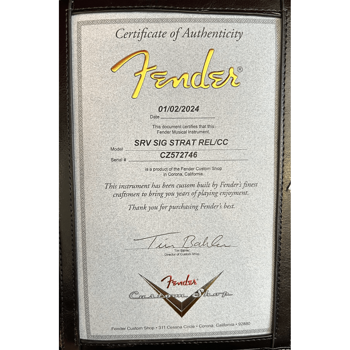Fender Custom Shop Stevie Ray Vaughan Signature Stratocaster® Relic® with Closet Classic Hardware, Rosewood Fingerboard, Faded 3-Color Sunburst