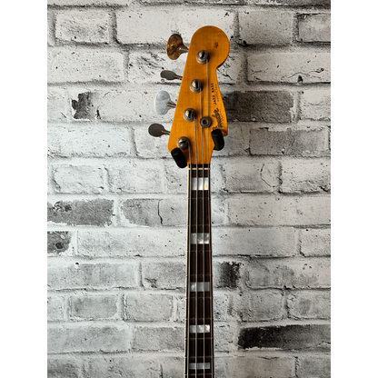 Fender Custom Shop Limited Edition Custom Jazz Bass Heavy Relic, Round-Lam Rosewood Fingerboard, Faded Aged 3-Color Sunburst