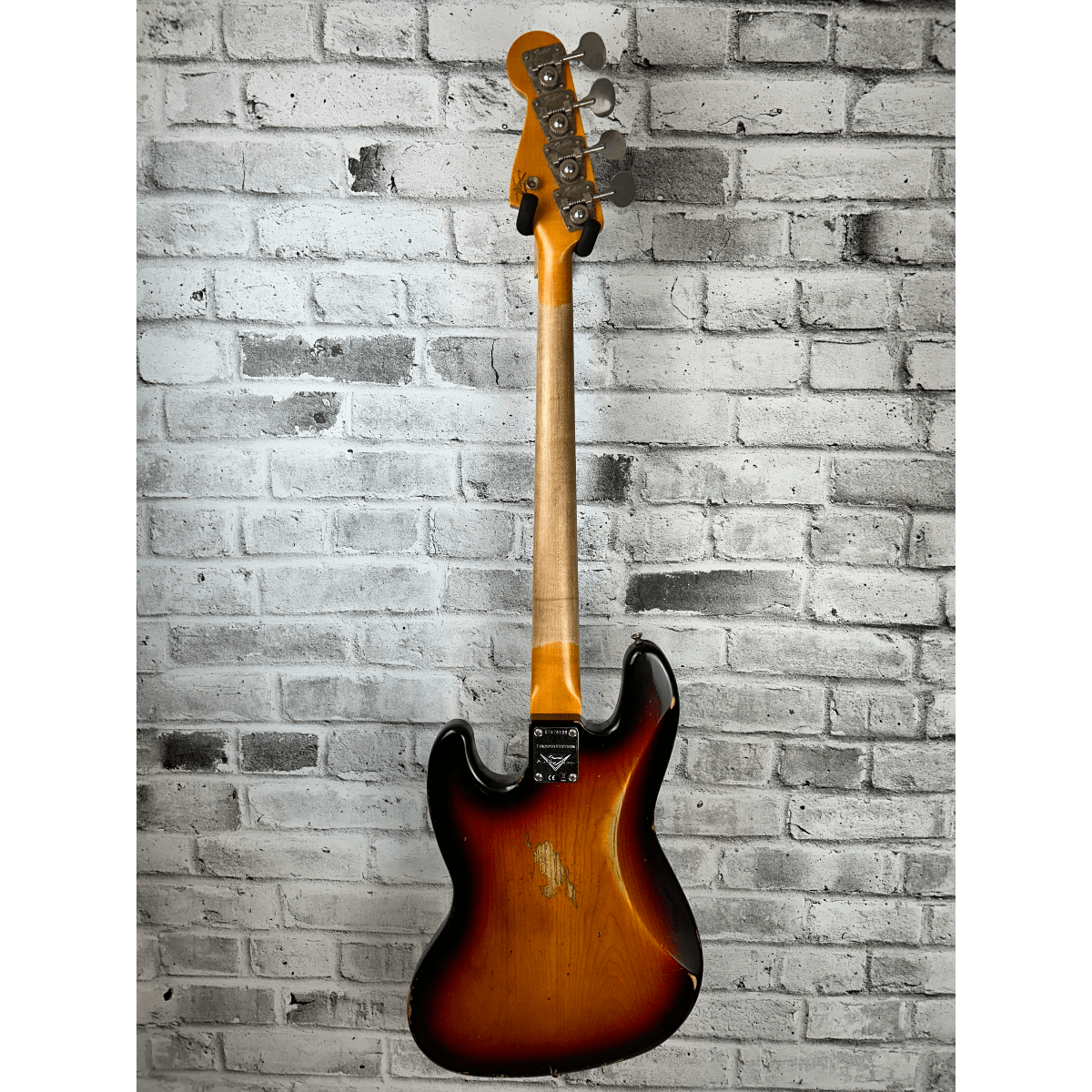 Fender Custom Shop Limited Edition Custom Jazz Bass Heavy Relic, Round-Lam Rosewood Fingerboard, Faded Aged 3-Color Sunburst