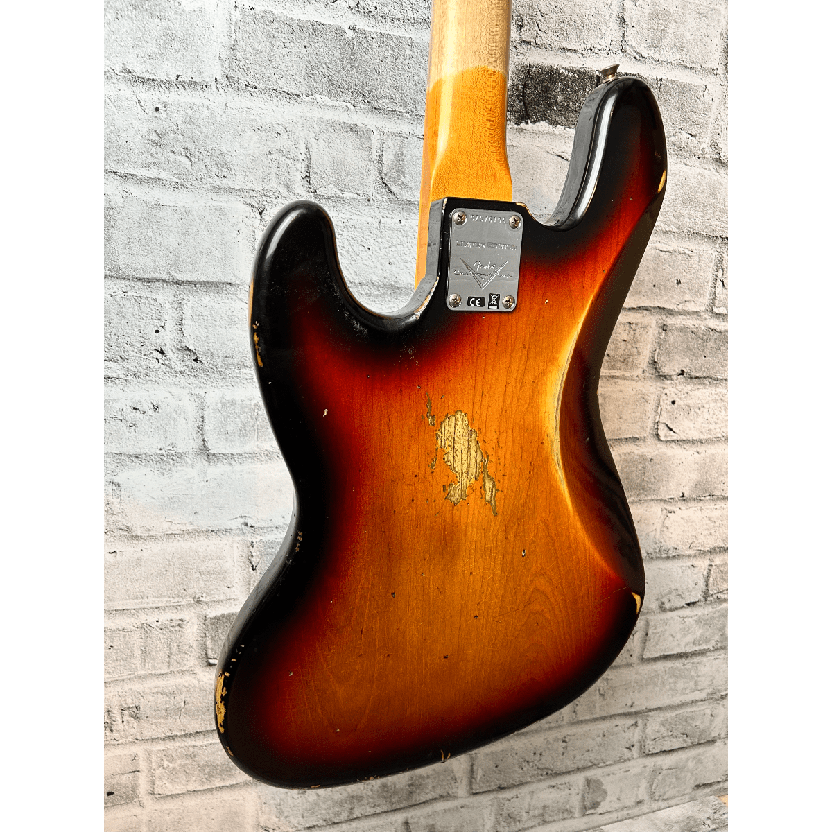 Fender Custom Shop Limited Edition Custom Jazz Bass Heavy Relic, Round-Lam Rosewood Fingerboard, Faded Aged 3-Color Sunburst