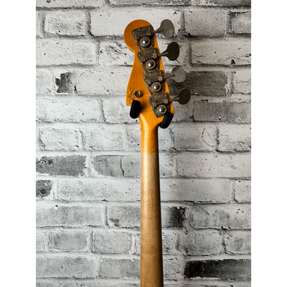 Fender Custom Shop Limited Edition Custom Jazz Bass Heavy Relic, Round-Lam Rosewood Fingerboard, Faded Aged 3-Color Sunburst