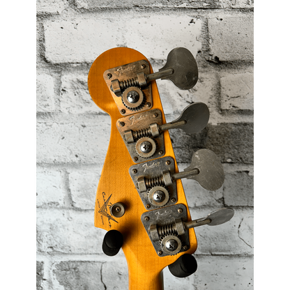 Fender Custom Shop Limited Edition Custom Jazz Bass Heavy Relic, Round-Lam Rosewood Fingerboard, Faded Aged 3-Color Sunburst