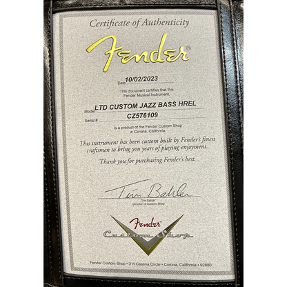 Fender Custom Shop Limited Edition Custom Jazz Bass Heavy Relic, Round-Lam Rosewood Fingerboard, Faded Aged 3-Color Sunburst