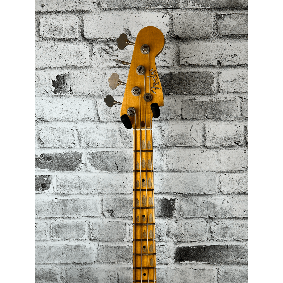 Fender Custom Shop '58 P Bass Heavy Relic, Maple Neck, Aged Black