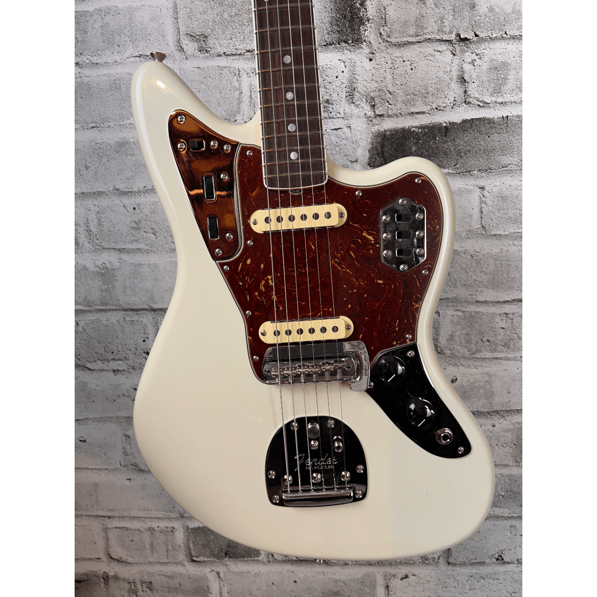 Fender Custom Shop '66 Jaguar Deluxe Closet Classic, Rosewood Fingerboard, Aged Olympic White