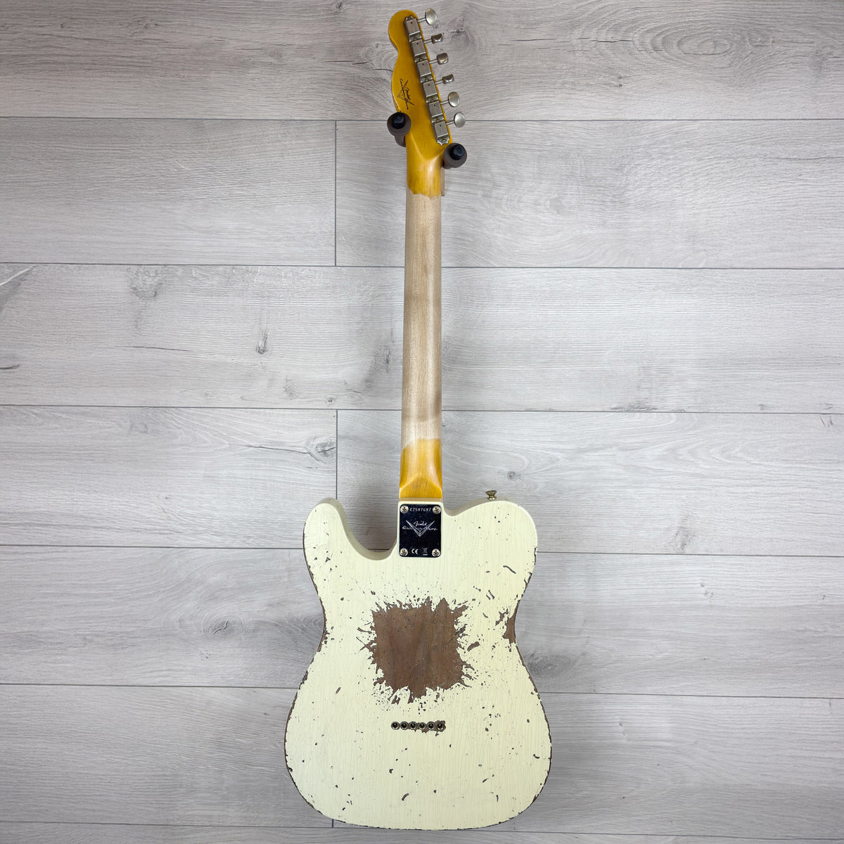 FENDER Custom Shop B5 61 Telecaster Heavy Relic -Faded Aged Tomatillo Green