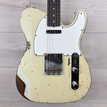 FENDER Custom Shop B5 61 Telecaster Heavy Relic -Faded Aged Tomatillo Green