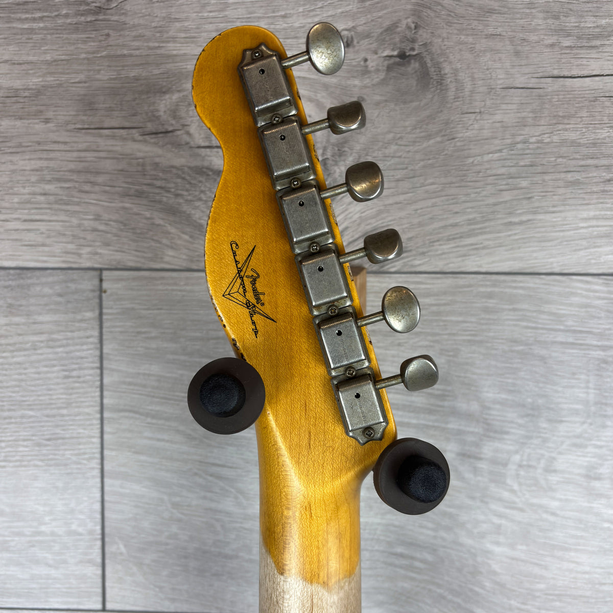 FENDER Custom Shop B5 61 Telecaster Heavy Relic -Faded Aged Tomatillo Green