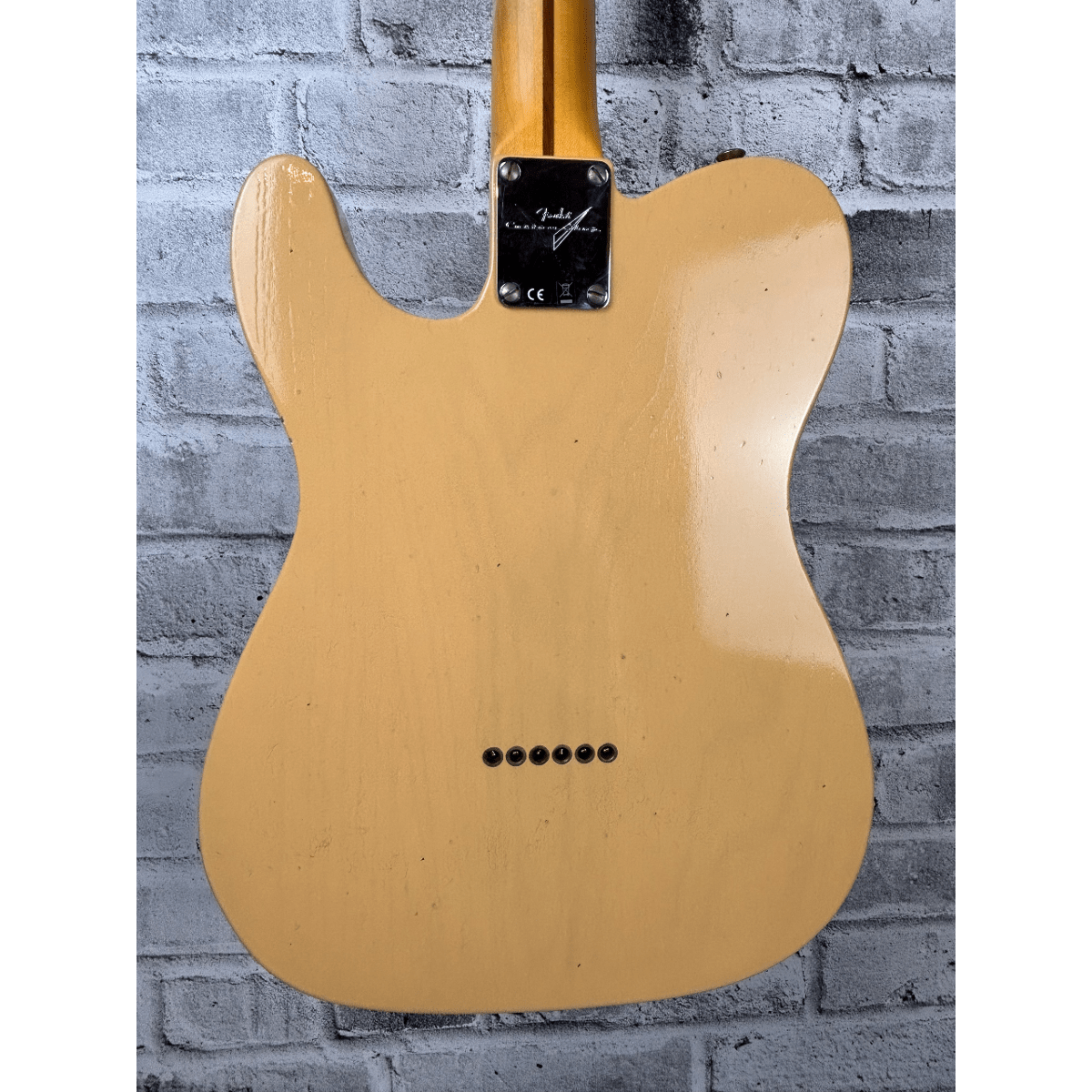 Fender Custom Shop 1950 Double Esquire® Journeyman Relic®, 1-Piece Rift Sawn Maple Neck, Nocaster® Blonde