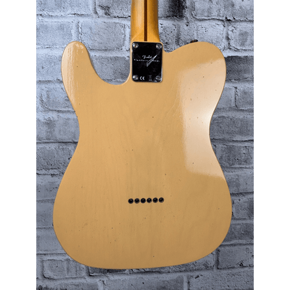 Fender Custom Shop 1950 Double Esquire® Journeyman Relic®, 1-Piece Rift Sawn Maple Neck, Nocaster® Blonde