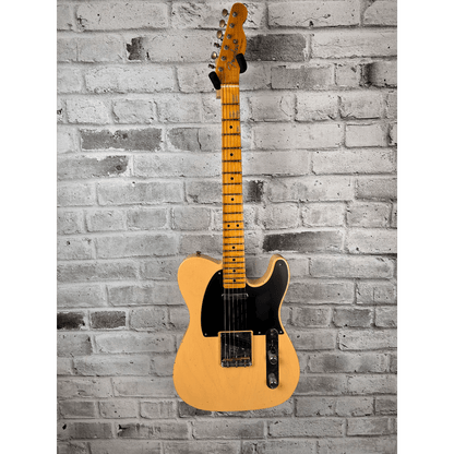 Fender Custom Shop 1950 Double Esquire® Journeyman Relic®, 1-Piece Rift Sawn Maple Neck, Nocaster® Blonde