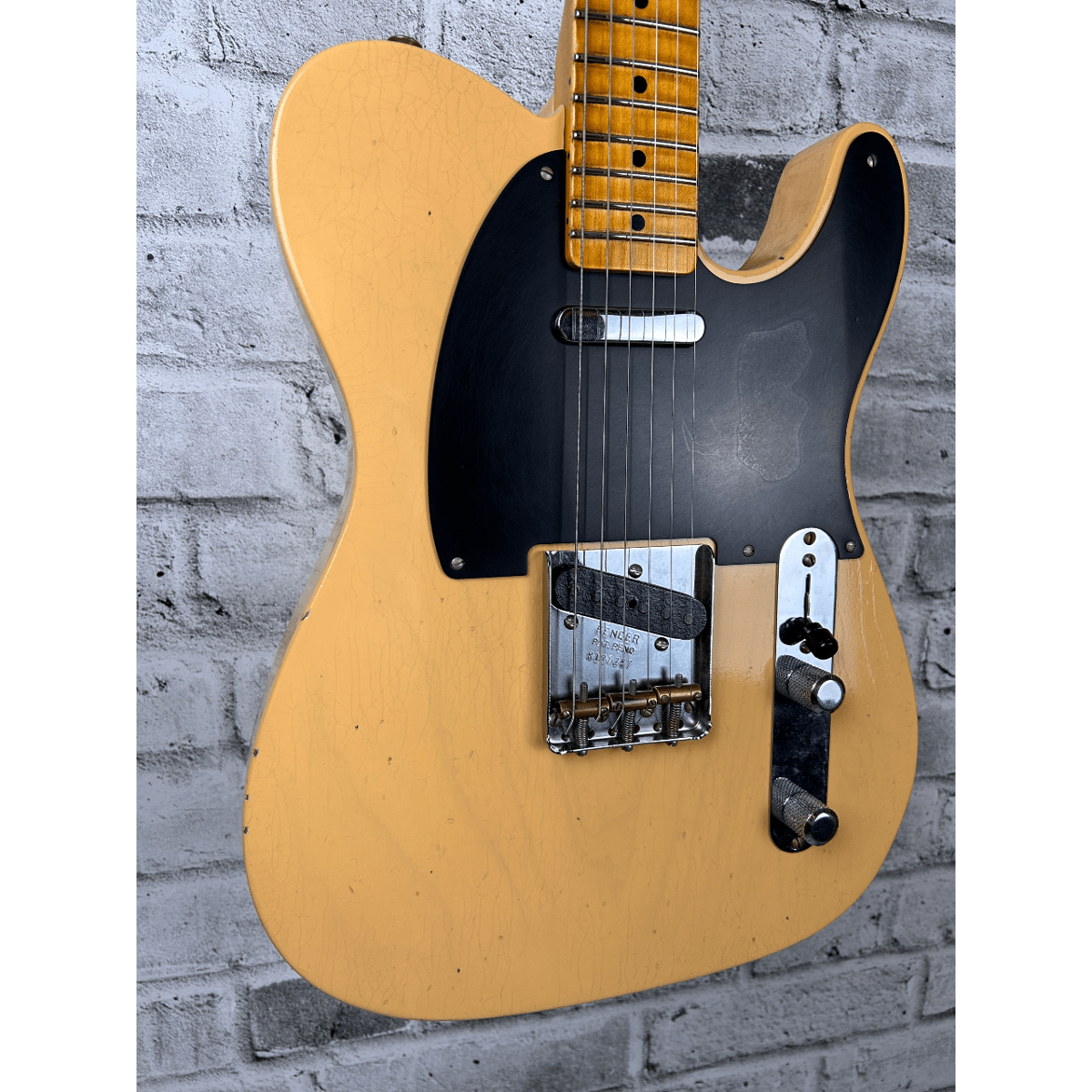 Fender Custom Shop 1950 Double Esquire® Journeyman Relic®, 1-Piece Rift Sawn Maple Neck, Nocaster® Blonde
