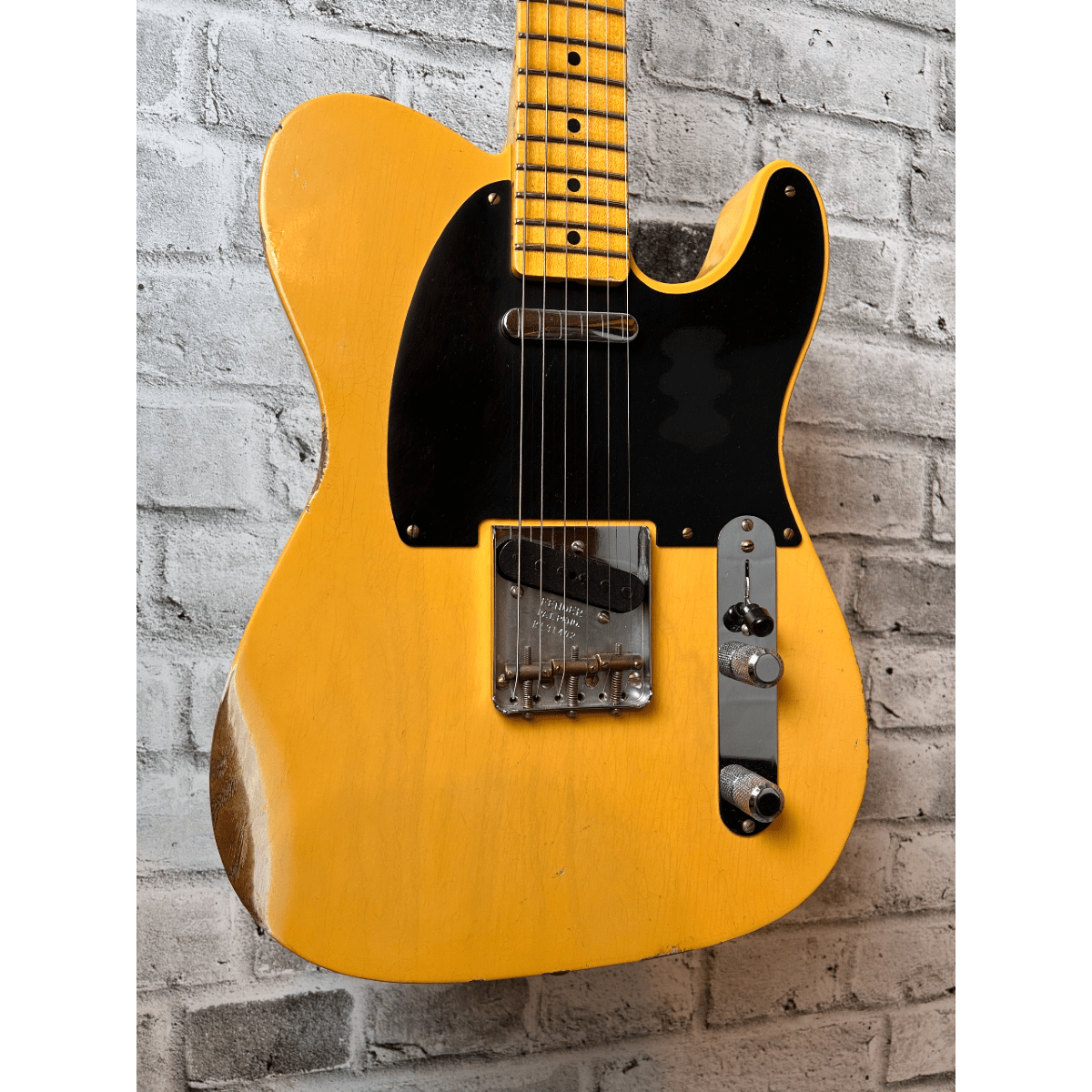 Fender Custom Shop 1950 Double Esquire Relic, 1-Piece Rift Sawn Maple Neck, Aged Nocaster Blonde