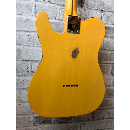Fender Custom Shop 1950 Double Esquire Relic, 1-Piece Rift Sawn Maple Neck, Aged Nocaster Blonde