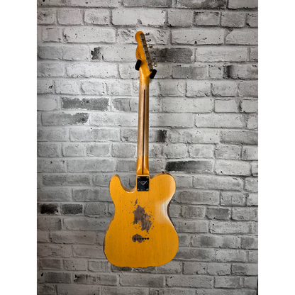 Fender Custom Shop 1950 Double Esquire Heavy Relic, 1-Piece Rift Sawn Maple Neck, Aged Nocaster Blonde