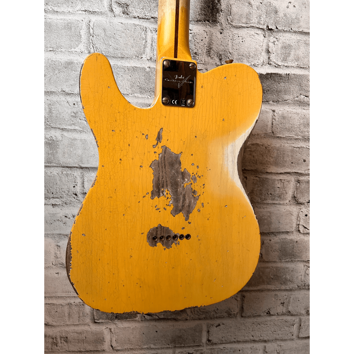 Fender Custom Shop 1950 Double Esquire Heavy Relic, 1-Piece Rift Sawn Maple Neck, Aged Nocaster Blonde